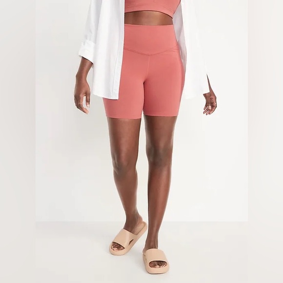 Pink Biker Shorts - Picture 2 of 3